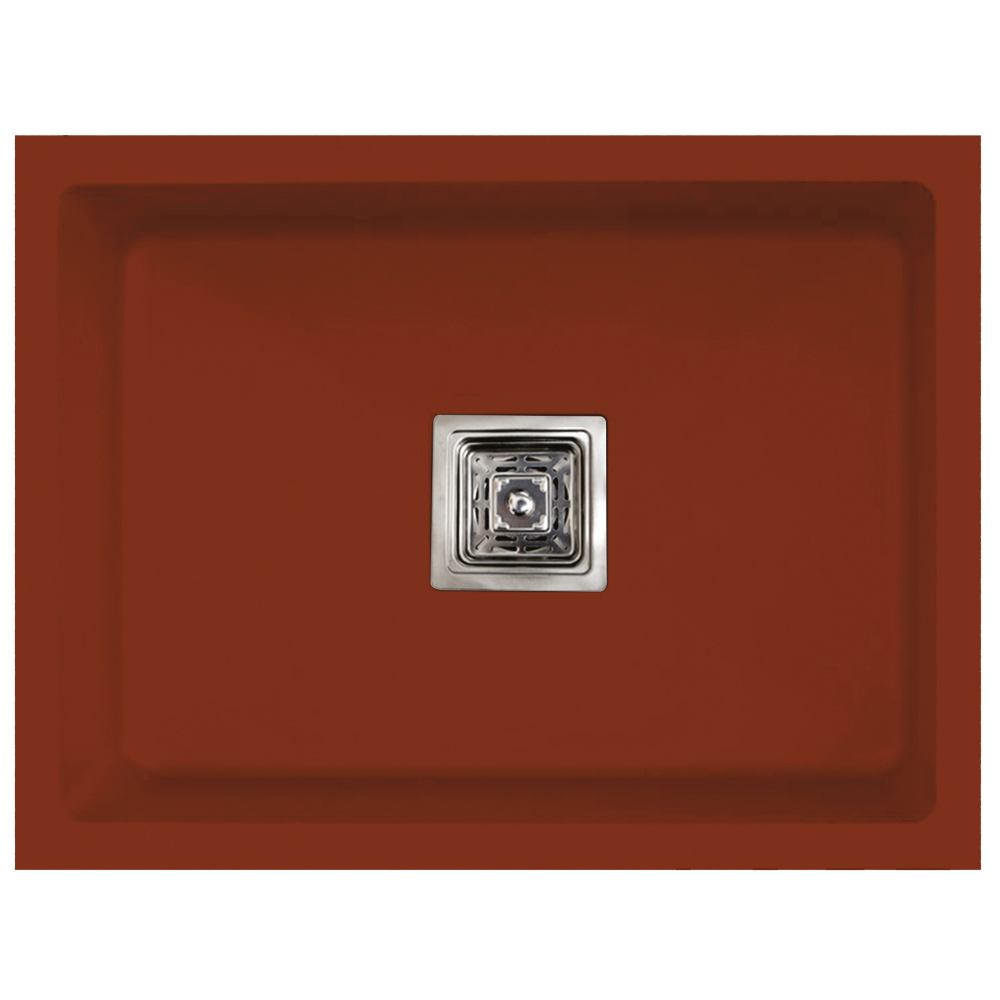 Single Bowl Kitchen Sink 24" x 18" x 9" Inch Quartz