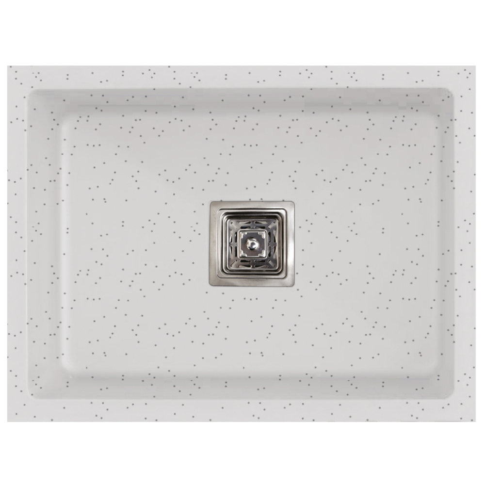 Single Bowl Kitchen Sink 24" x 18" x 9" Inch Quartz