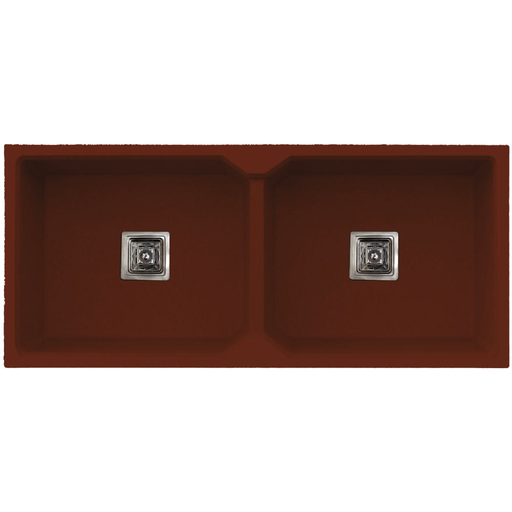 Double Bowl Kitchen Sink 37" x 18" x 10" Inch Quartz