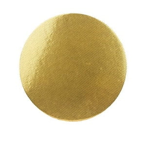 Qson Cake Board 8 Round Gold