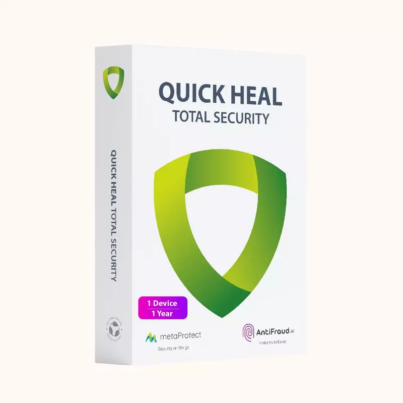 Quick Heal | Total Security | 1 Users | 1 Year