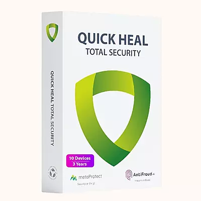 Quick Heal | Total Security | 10 Users | 3 Year