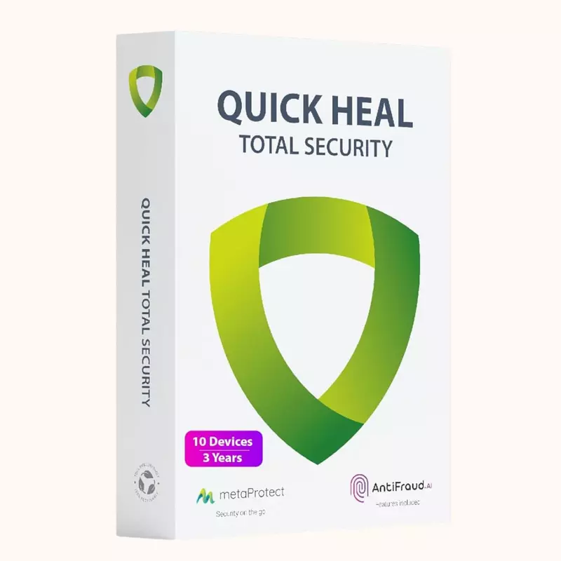 Quick Heal | Total Security | 10 Users | 3 Year