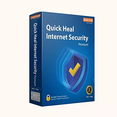 Quickheal® Internet Security Windows (Desktop) (1yr) RENEWAL