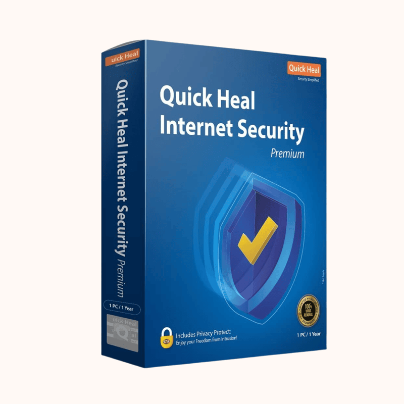 Quickheal® Internet Security Windows (Desktop) (1yr) RENEWAL