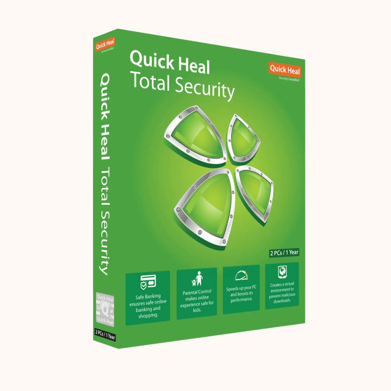 Quickheal® Total Security Windows (Desktop) (1yr) RENEWAL