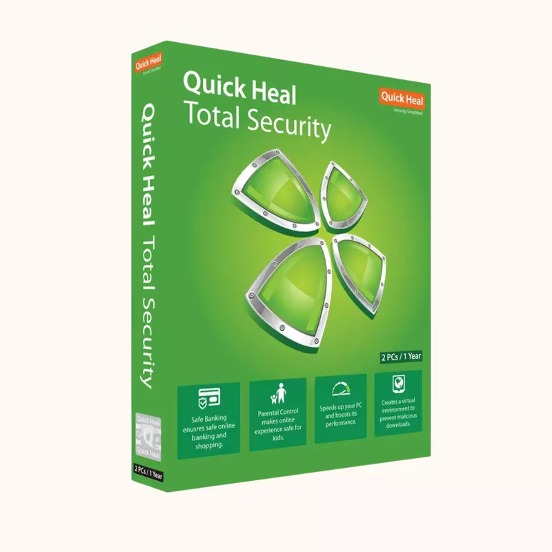 Quickheal® Total Security Windows (Desktop) (1yr) RENEWAL
