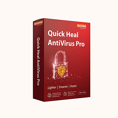QuickhealÂ® Antivirus Pro Windows (3pc) (3CD) (Desktop) (1 year) CD