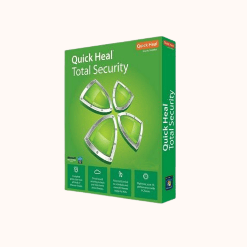 QuickhealÂ® Total Security with FW Win DT (1 yr) CD