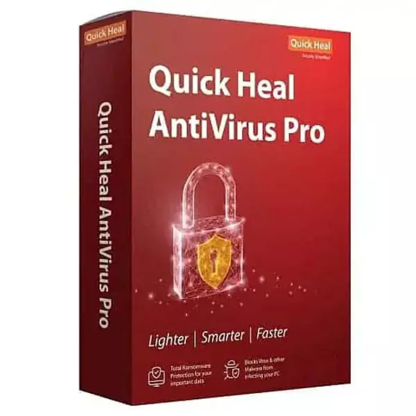 Quick Heal Antivirus Pro 1 Device 1 Year AI Security for Windows PC