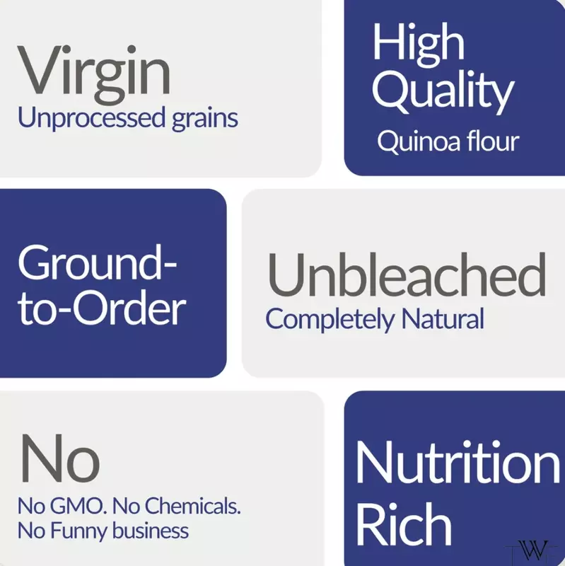 Virgin Quinoa Flour 1 Kg - TWF