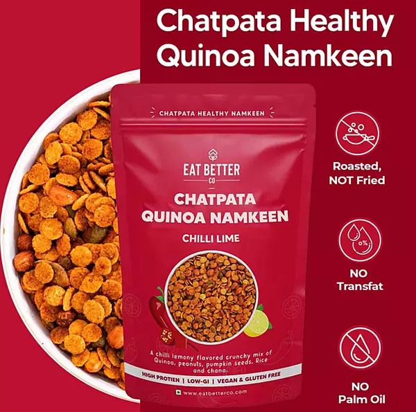 Quinoa Namkeen - Chilli Lime 100 Gms
