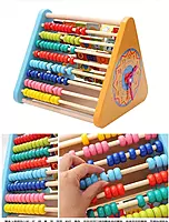 5-in-1 Wooden Activity Triangle Learning Toy