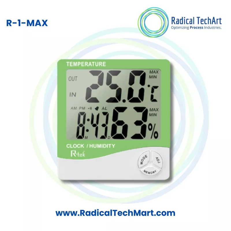 R-Tek Digital Thermo Hygrometers