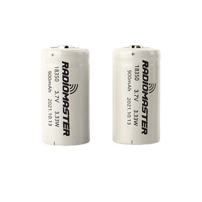 RADIOMASTER-18350 900MAH LI-ION BATTERY (2 PAIR)