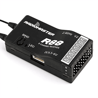 RadioMaster R88 V2 Receiver | PWM & SBUS Output