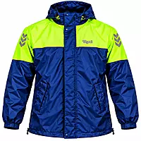 Real | Rain Pro | Double-Layer Rainwear Suit | (Pant & Jacket) | Blue/Fluorescent Green