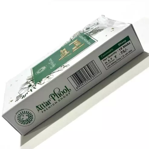 Raviikara ATTAR PHOOL Premium Wet Dhoop (10 Sticks)