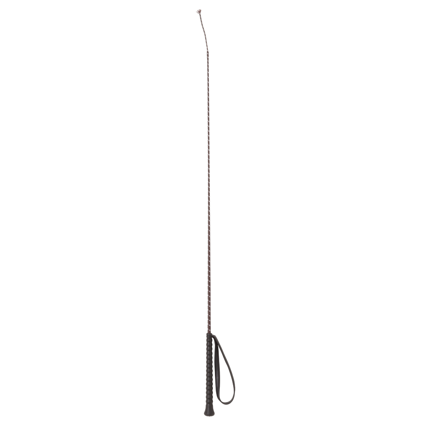 Fleck Riding Whips - Woven Nylon Cover, Rubber Handle, Wrist Loop