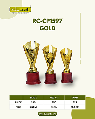 RC-CP1597A GOLD 26CM