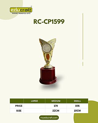 RC-CP1599 B GOLD 22CM 18%