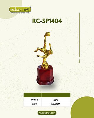 RC-SP1404  GOLD 19.50CM 18%(BICYCLE KICK)