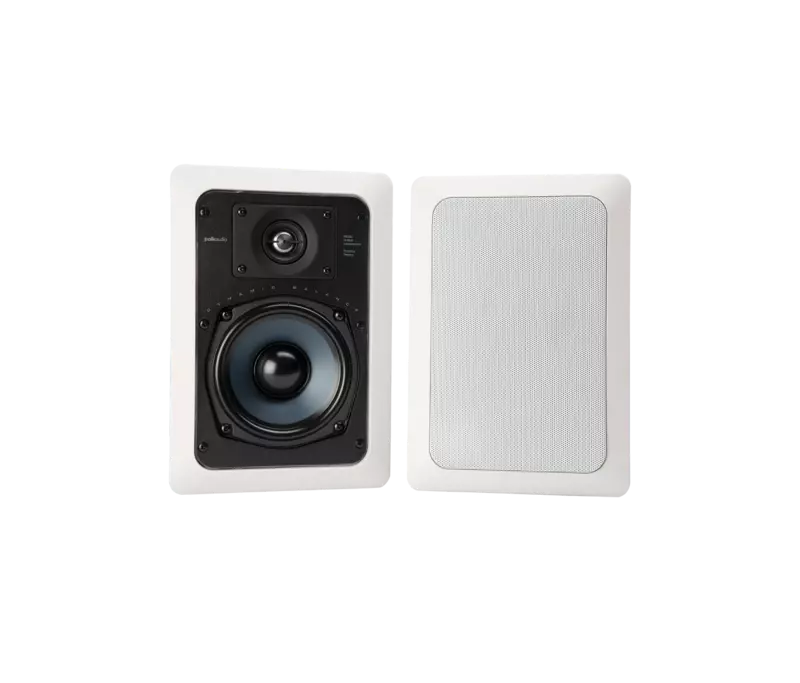 Polk RC55i High-Quality In-Wall Speakers with 5.25" Drivers