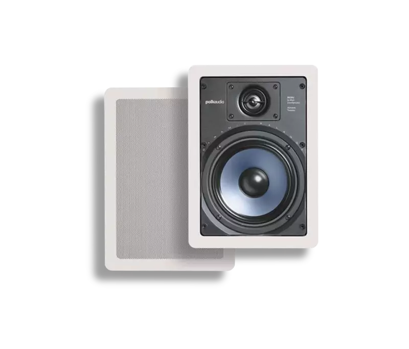 Polk RC65i High-Quality In-Ceiling Stereo Speakers with 6.5" Drivers