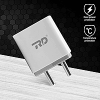 RD AC-95 2.4A USB Wall Charger Adapter