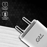RD AC-95 2.4A USB Wall Charger Adapter