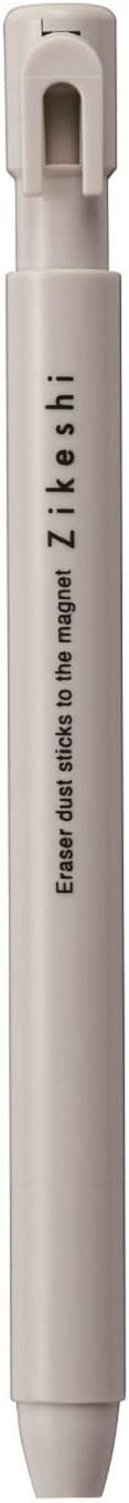Kutsuwa Pen Zi Keshi Knock Type Magnet Eraser Gray
