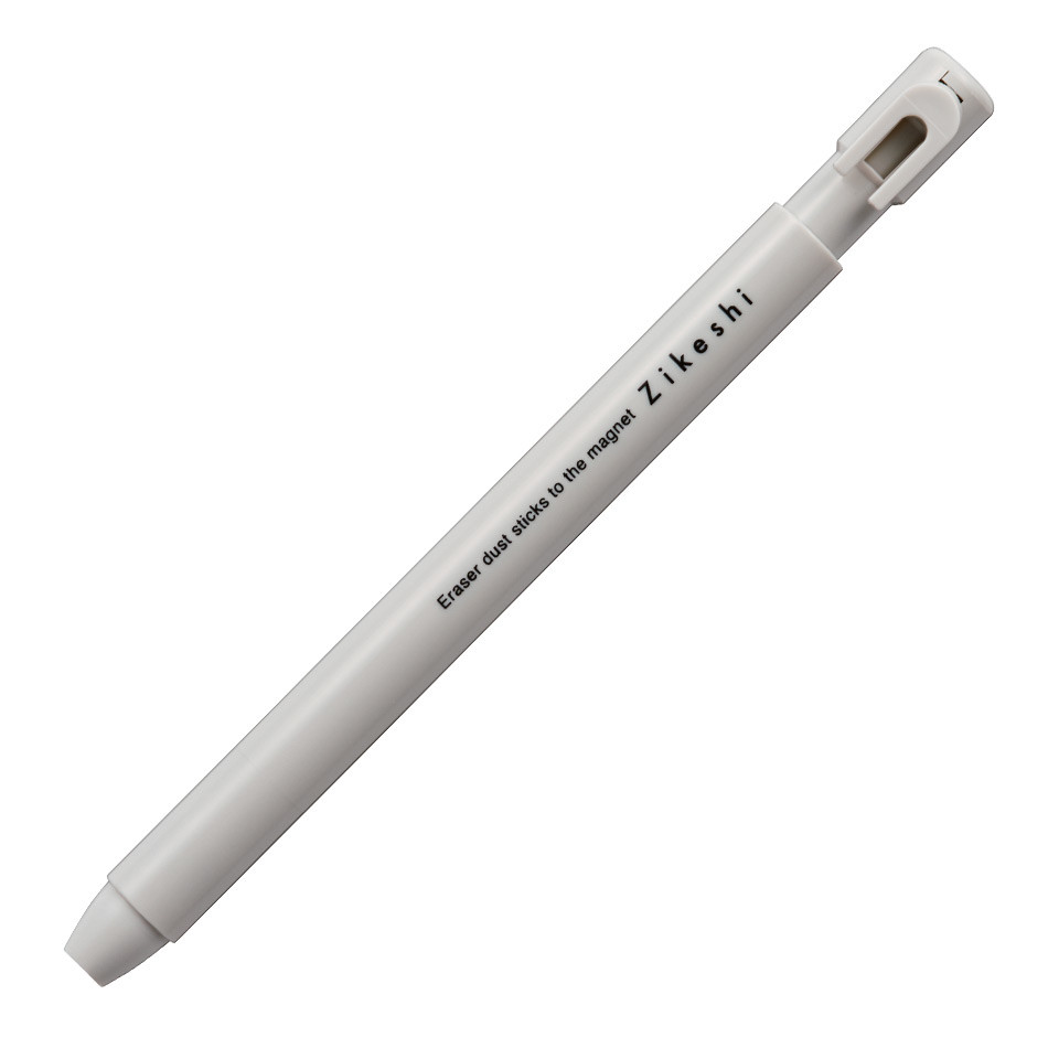 Kutsuwa Pen Zi Keshi Knock Type Magnet Eraser Gray