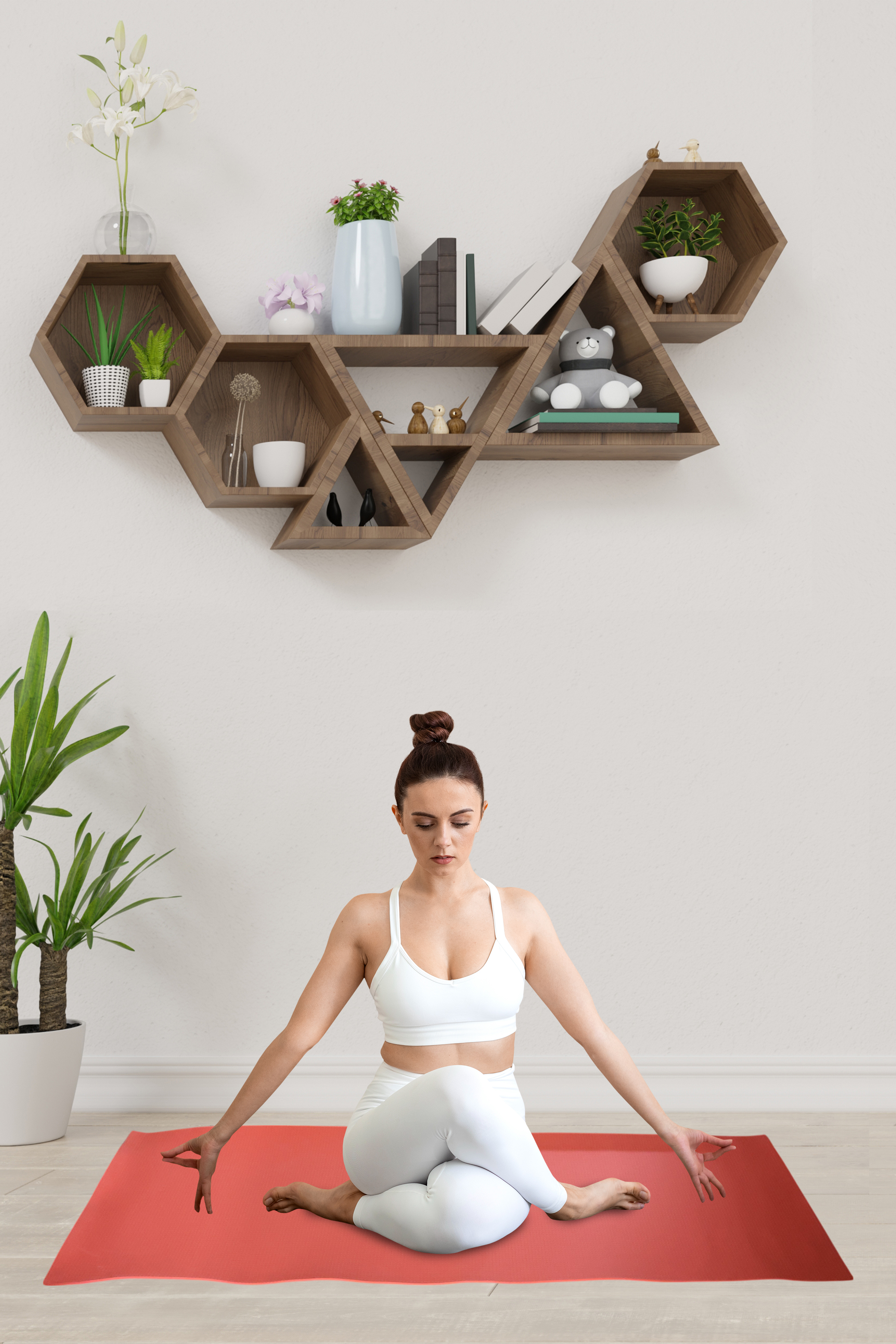 RED - Soulmat Premium Yoga Mat  - 4mm / 6mm / 8mm Thickness