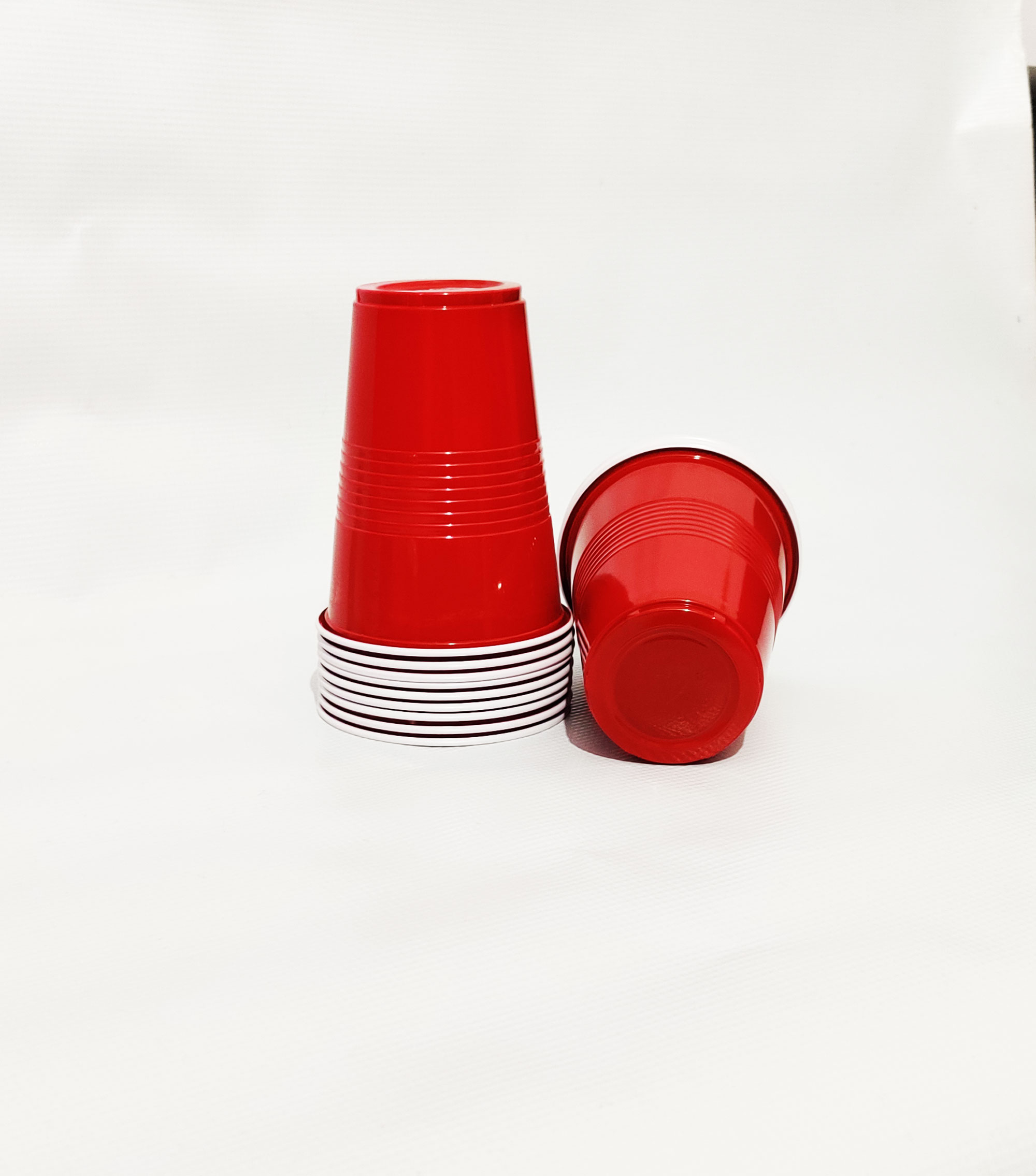 The Magic Balloon Store- Beer Pong Glasses- Drinking Glasses for Christmas Bachelor Cocktail New Year and Wedding Party Supplier - Liquid Capacity 450ml Pack of 20pcs