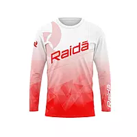 RAIDA TRAIL CRAFT MTB FULL SLEEVE JERSEY RED