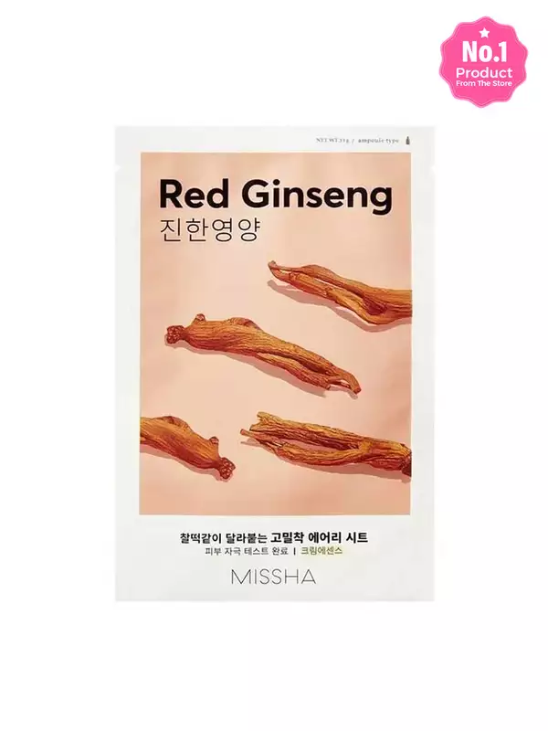 MISSHA AIRY FIT SHEET MASK (RED GINSENG)
