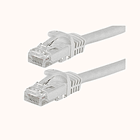 REFURBISHED CAT 6 LAN Cable _RJ45 Ethernet Cable 1 Meter, Network, Patch, Internet Cable – Supports High Speed Gigabit Data Transfer BLACK