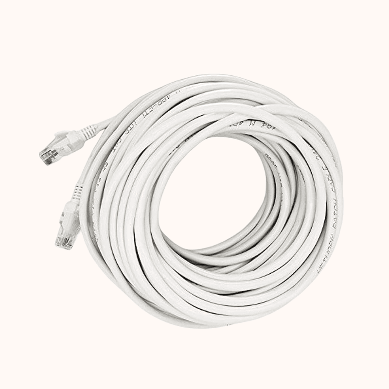 REFURBISHED CAT 6 LAN Cable _RJ45 Ethernet Cable 1 Meter, Network, Patch, Internet Cable – Supports High Speed Gigabit Data Transfer BLACK