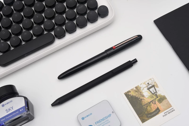 Kaco Retro Fountain Pen Black