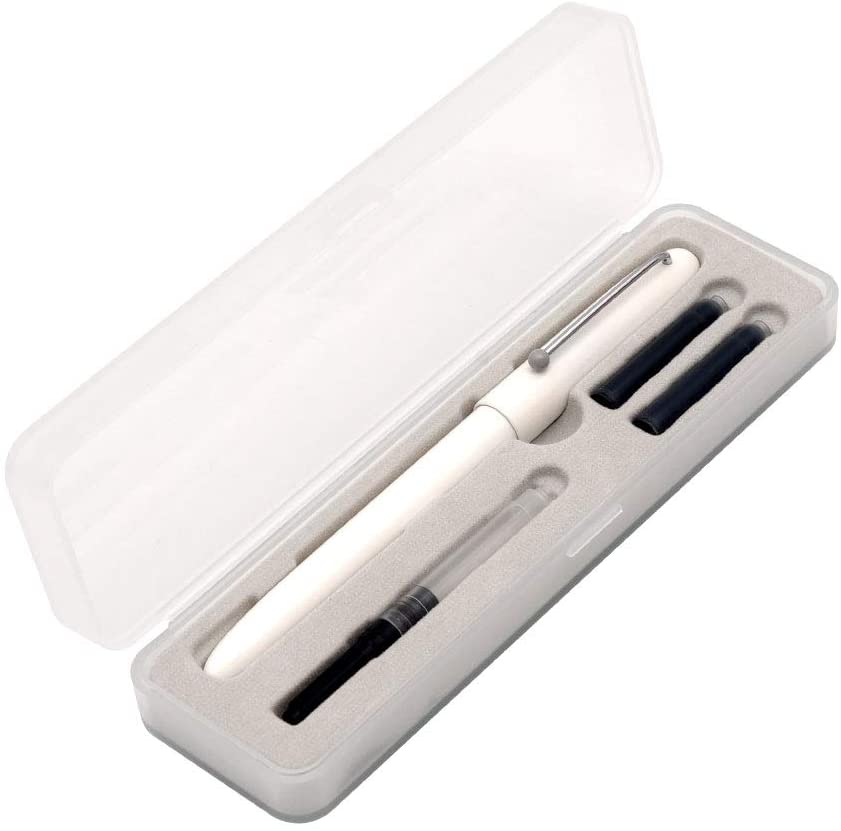 Kaco Retro Fountain Pen White