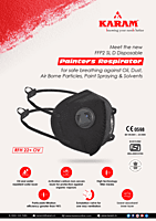 Karam RFH22+OV(BLACK) Painting Mask