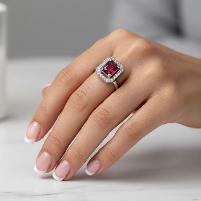 Florium™ Teardrop Cocktail Ring [RGSS-01A]