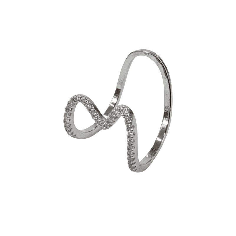 Florium™ : Timeless Teardrop Cocktail Ring with High-Shine Party Essential   [RGSS-10]