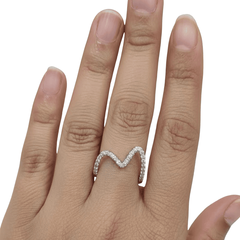 Florium™ : Timeless Teardrop Cocktail Ring with High-Shine Party Essential   [RGSS-10]