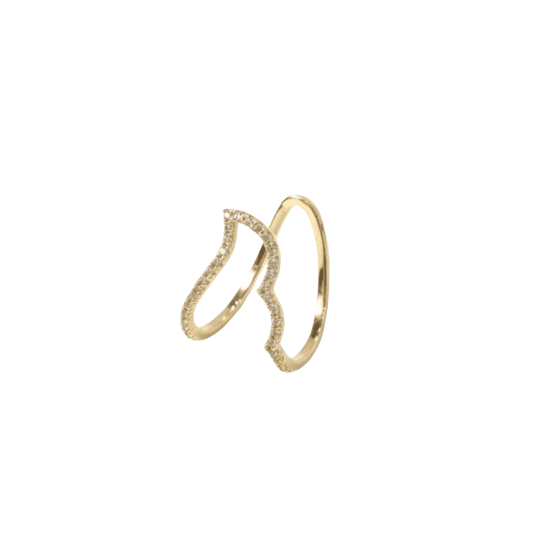 Florium™ : Timeless Teardrop Cocktail Ring with High-Shine Party Essential   [RGSS-11]
