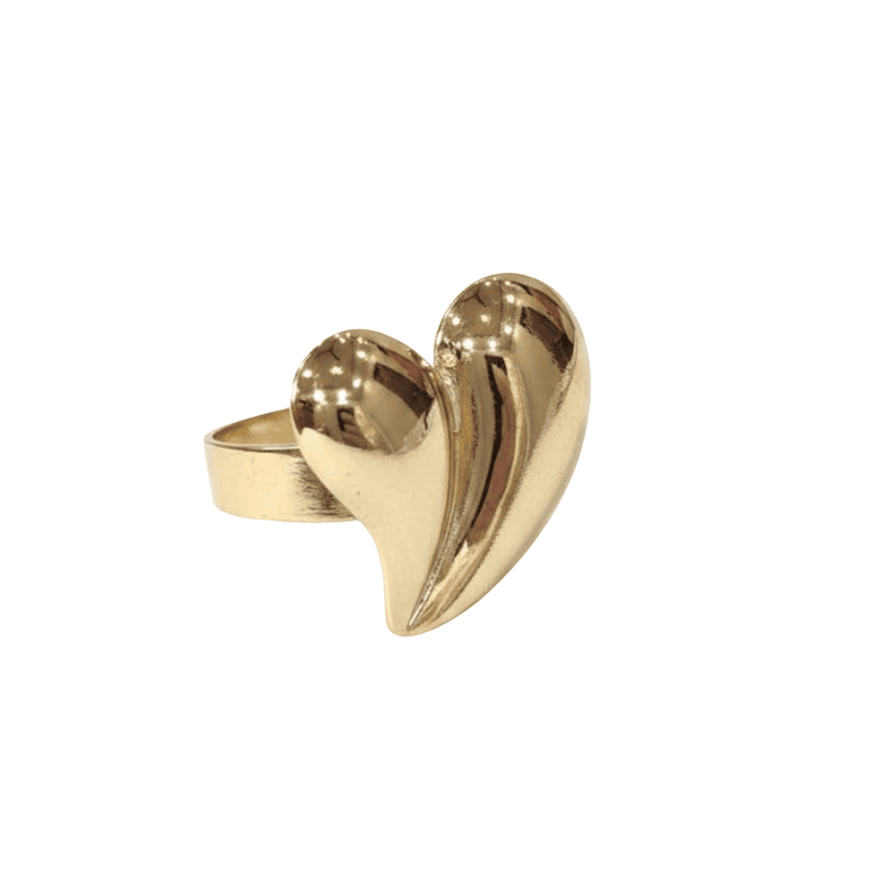 Florium™ : Timeless Teardrop Cocktail Ring with High-Shine Party Essential   [RGSS-15]