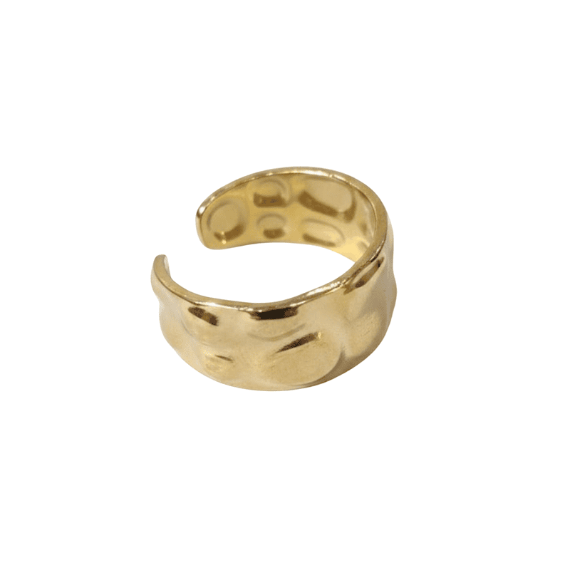 Florium™ : Timeless Teardrop Cocktail Ring with High-Shine Party Essential   [RGSS-17]