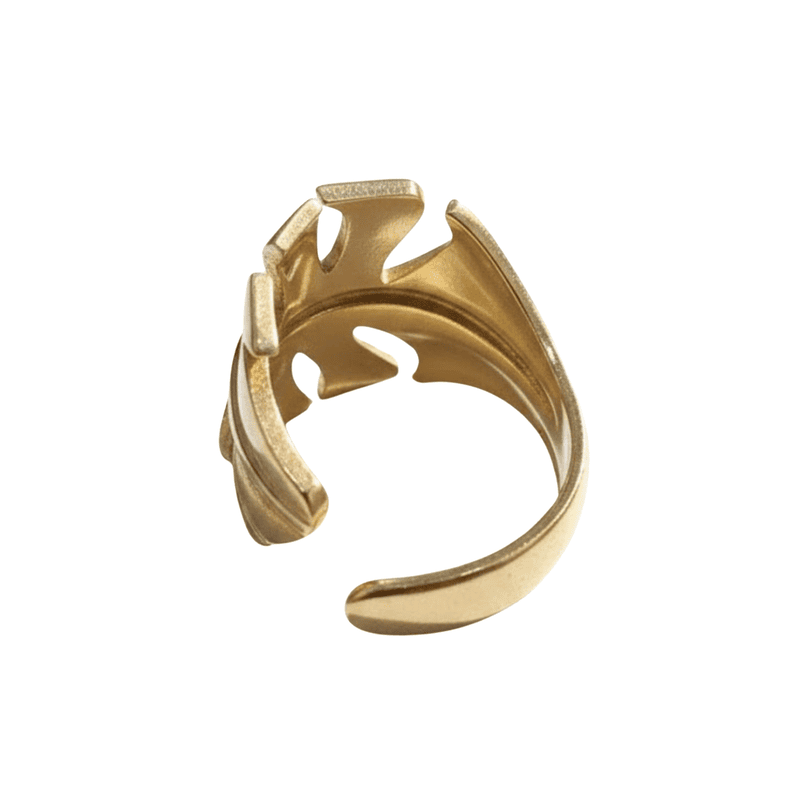 Florium™ : Timeless Teardrop Cocktail Ring with High-Shine Party Essential   [RGSS-20]