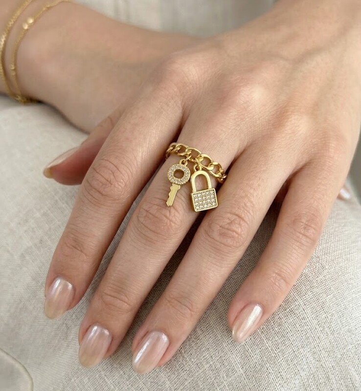 Florium™ Teardrop Cocktail Ring [RGSS-23]