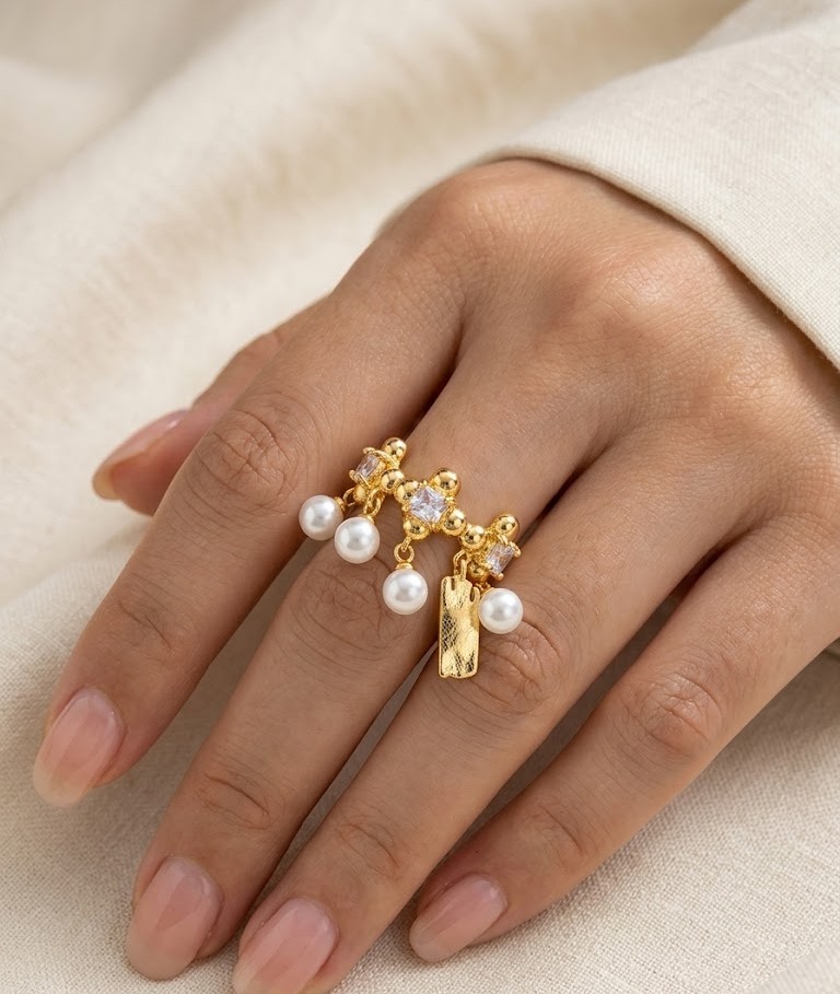 Florium™ Teardrop Cocktail Ring [RGSS-24]